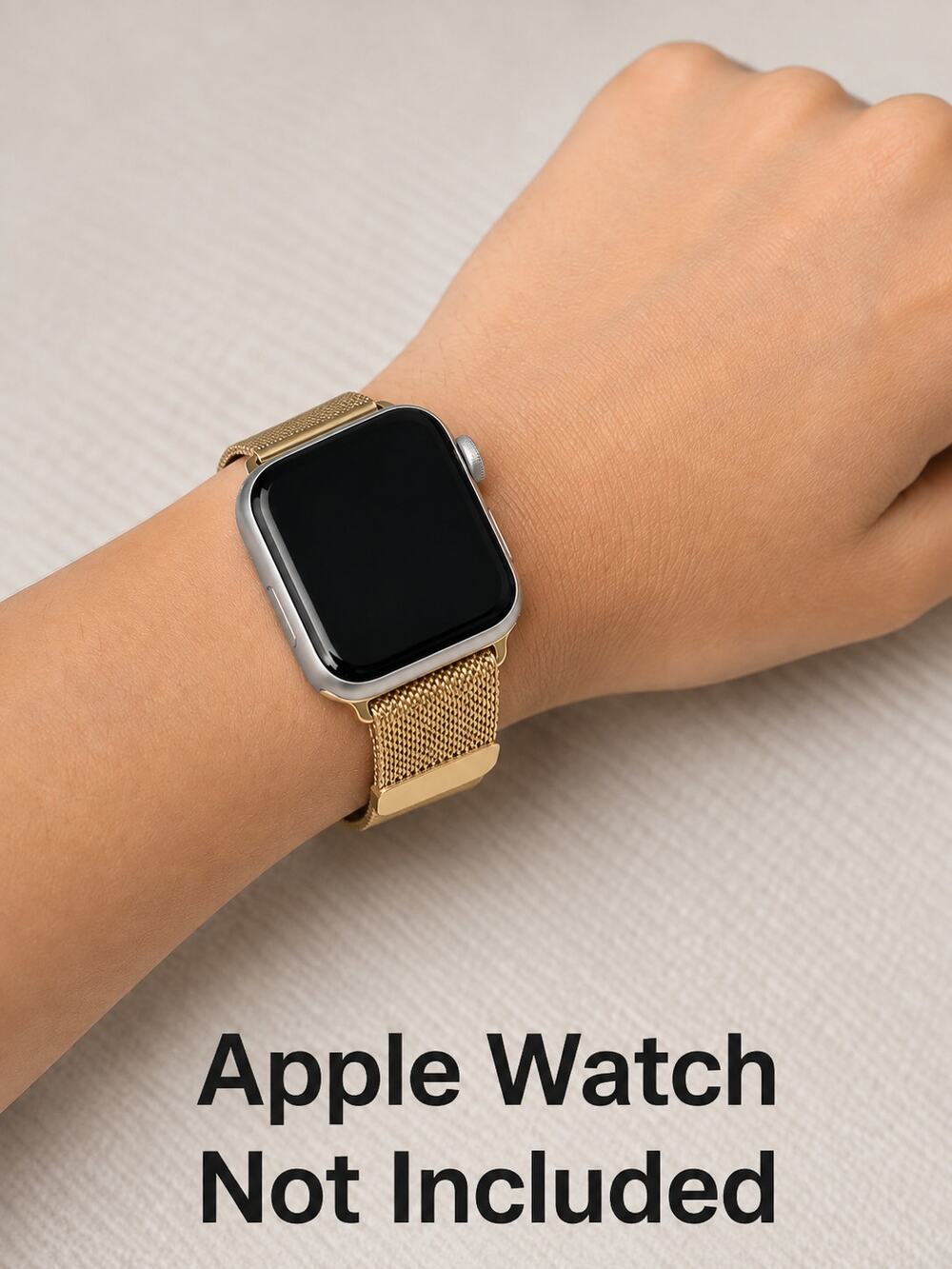 Metallic Magnetic Milanese Apple Watch Band 38/40/41mm Series 4,5,6,7,8,9 & SE